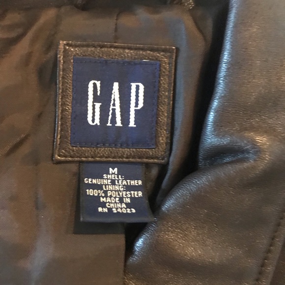 GAP genuine leather jacket - Picture 5 of 6